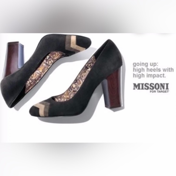 Missoni Shoes - MISSONI SUEDE PUMPS, NWT